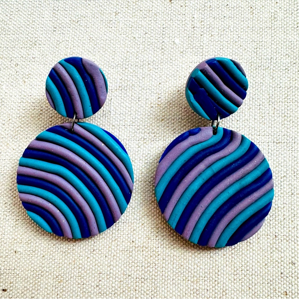 Handmade Polymer Clay Earrings